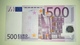 EURO-GERMANY 500 EURO (X) R002 Sign DUISENBERG - 500 Euro