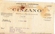 Cinzano - Alcool - Facture 1932  - J.Carmona -  Livraison à Pezenas - 1900 – 1949