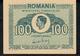 ROMANIA P78 100 LEI 1945 UNC. - Roumanie