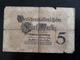 Billet Allemagne 5 Marks Berlin 1914 & - 5 Mark