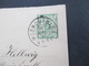 Bayern 1907 GA / Doppelkarte P 81 / 01 Postkarte Mit Antwort An Frau Geheimrat Hellwig In Bad Eilsen Fürstenthum Lippe - Postwaardestukken