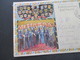 1913 Bayern Ganzsache Jubiläums Postkarte Kelheim 1913 Zusammenkunft Der D. Bundesfürsten Als Drucksache Nach Frankreich - Postwaardestukken