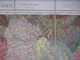 Carte Géologique Et Topographique Toilée - Loire - Montbrison - Montbrison Et Alentours - Geographical Maps