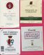 Delcampe - Italie - Superbe Lot De 163 étiquettes De Vins Italiens - Toutes Scannées - Parfait état. - Collezioni & Lotti