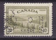 Canada Perfin Perforé Lochung 'O H M S' 1946, Mi. 236  10c. Grösser Bärensee (2 Scans) - Perforiert/Gezähnt