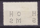 Canada Perfin Perforé Lochung 'O H M S' 1946, Mi. 236  10c. Grösser Bärensee (2 Scans) - Perforiert/Gezähnt