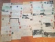 France - Lot De 90 Lettres Et Cartes Postales  - Poste Ferroviaire - Cachets Et Griffes De Gare  - DEPART 1 EURO - Poste Ferroviaire