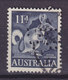 Australia Perfin Perforé Lochung 'VG' 1961, Mi. 310  11p. Ohrenbeuteldachs (2 Scans) - Perforiert/Gezähnt