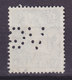 Australia Perfin Perforé Lochung 'VG' 1961, Mi. 310  11p. Ohrenbeuteldachs (2 Scans) - Perfin