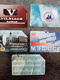 LITUANIE LOT 5 CARDS DIFFERENTS 25U UT USED - Litouwen