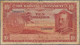 Bahamas: The Bahamas Government 10 Shillings L.1919, P.6 With Portrait Of King George V, Small Margi - Bahama's