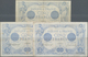 France / Frankreich: Banque De France Set With 3 Banknotes 5 Francs 1916/17, P.70 (Fay.2.36, 2.38, 2 - 1955-1959 Sobrecargados (Nouveau Francs)