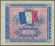 France / Frankreich: Pair Of The 10 Francs 1944 Allied Forces REPLACEMENT Notes With Large Letter "X - 1955-1959 Sobrecargados (Nouveau Francs)