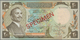 Delcampe - Jordan / Jordanien: Central Bank Of Jordan, Set With 1/2, 1, 5, 10 And 20 Dinars ND(1975-92) SPECIME - Jordania