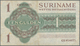 Delcampe - Suriname: Centrale Bank Van Suriname Nice Lot With 13 Banknotes, Comprising 2x 1 Gulden 1963 (F), 4x - Surinam