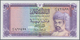 Oman: Very Nice Lot With 237 Banknotes Containing 76x 200 Baisa P.23c, 28x 1/2 Rial P.25, 30x 1/2 Ri - Oman