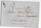 SUISSE - 1853 - LETTRE De GENEVE => PARIS Avec ENTREE Par FERNEX "3" - TAXE 12 Et 3 TAMPON + MANUSCRITE - Postmark Collection