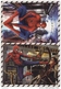 3AD1142 Lot De 2 Cartes SUPER MAN  2 SCANS - Afiches En Tarjetas