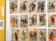 30 Chromos Postal Costumes Countries Landen Landkaart  Maps Cartes Timbres Stamp Postmen Facteurs Flag Vlag Drapeau 1900 - Autres & Non Classés