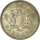 Monnaie, Barbados, 10 Cents, 1987, Franklin Mint, TTB, Copper-nickel, KM:12 - Barbades