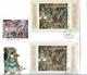 Delcampe - Chine Un Lot De 24 Blocs  FDC. - Used Stamps