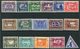 ICELAND 1930 Millenary Of Parliament Official Set Of 16 LHM / *..  Michel Dienst 44-59 - Dienstzegels