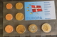 Dänemark Kursmünzensatz 2006; EURO Pattern Set; Prototype, Probemünzen Im Folder - Errors And Oddities