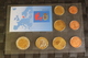 Dänemark Kursmünzensatz 2006; EURO Pattern Set; Prototype, Probemünzen Im Folder - Variétés Et Curiosités
