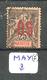 MAY(F) YT 25 Chiffres Espacés En Obl - Used Stamps
