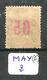 MAY(F) YT 25 Chiffres Espacés En Obl - Used Stamps