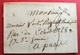Eure-Lettre Avec Marque Linéaire 26 VERNON (24*7)- Pour Paris - 1801-1848: Précurseurs XIX