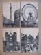 Delcampe - Lot 34 Phototypies LONDRES LONDON 1899 Gigantic Wheel Ludgate Hill The Zoo Embankment Crystal Palace Piccadilly Circus - Non Classificati