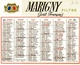 Calendrier 1961 Marigny Filtre Goût Français - Tamaño Pequeño : 1961-70