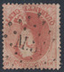 Médaillon Dentelé - N°16 Obl Ambulant Pt M.3 "Bruxelles - Erquelinnes" / COBA : 45 - 1863-1864 Medallions (13/16)