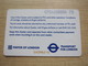 London Oyster Transport Card - Ohne Zuordnung