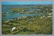 UK.- BERMUDA, HAMILTON. Panoramic View From Gibbs Hill Lighthouse Showing Riddells Bay And City Of Hamilton. 1966 - Bermudes