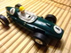 SCALEXTRIC COOPER Verde Oscuro Guia Fija Triang - Escala 1:32