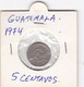 Guatemala 5 CENTAVOS 1974 "free Shipping Via Regular Air Mail (buyer Risk)" - Guatemala