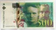 500 Francs Pierre Et Marie Curie 1995 SUP - 500 F 1994-2000 ''Pierre En Marie Curie''