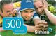 Iceland - Siminn - Three Men Taking Selfie, GSM Refill 500Kr, Exp. 01.07.2007, Used - Iceland