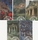 Turkey, TR-TT-N-261 - 265, Set Of 5 Cards, Rock Tombs, 2 Scans. - Türkei