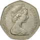 Monnaie, Grande-Bretagne, Elizabeth II, 50 New Pence, 1979, TB+, Copper-nickel - 50 Pence