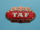 T A F  TAF - FLOR FINA ( Formaat +/-  > 7,5 X 13 Cm. > Good Condition > See Scan ) ! - Etiketten