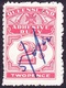 Queensland 2d Carmine Stamp Duty Revenue Stamp FU - Fiscale Zegels