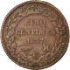 Monnaie, Monaco, Honore V, 5 Centimes, Cinq, 1837, Monaco, TB+, Cuivre - 1819-1922 Onorato V, Carlo III, Alberto I