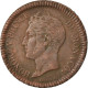 Monnaie, Monaco, Honore V, Decime, 1838, Monaco, TTB, Cuivre, Gadoury:105 - Charles III.