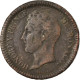 Monnaie, Monaco, Honore V, Decime, 1838, Monaco, TB, Cuivre, Gadoury:105 - Charles III.