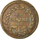 Monnaie, Monaco, Honore V, Decime, 1838, Monaco, TB, Cuivre, Gadoury:105 - Charles III.