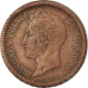 Monnaie, Monaco, Honore V, Decime, 1838, Monaco, TB+, Cuivre, Gadoury:105 - 1819-1922 Honoré V, Charles III, Albert I