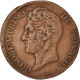 Monnaie, Monaco, Honore V, 5 Centimes, Cinq, 1837, Monaco, TTB, Cuivre - 1819-1922 Onorato V, Carlo III, Alberto I